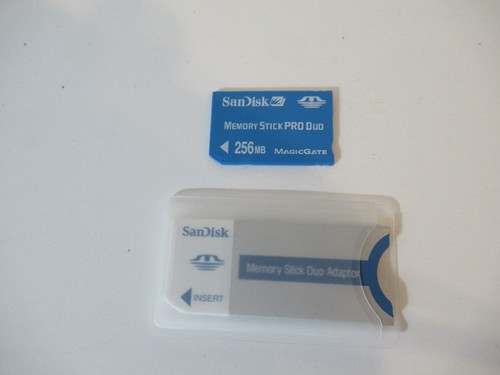 256mb sandisk memory stick pro - sandisk,